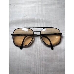 Luxottica Carlos Eyeglass Metal Frames 56-16-140mm Klixx Gold Italy  FRAMES ONLY